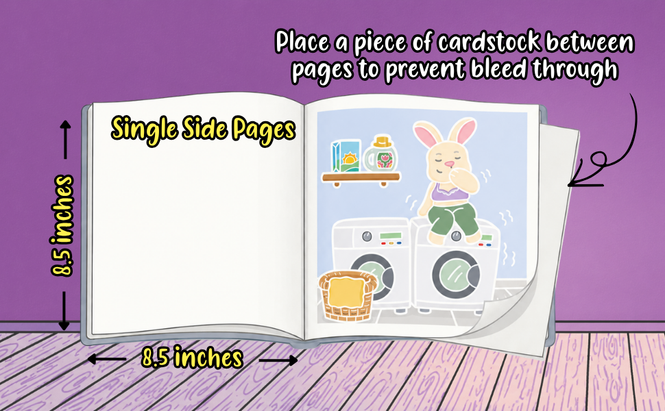 Frisky Fun Reverse Ink Tracing Coloring Book PDF Printable