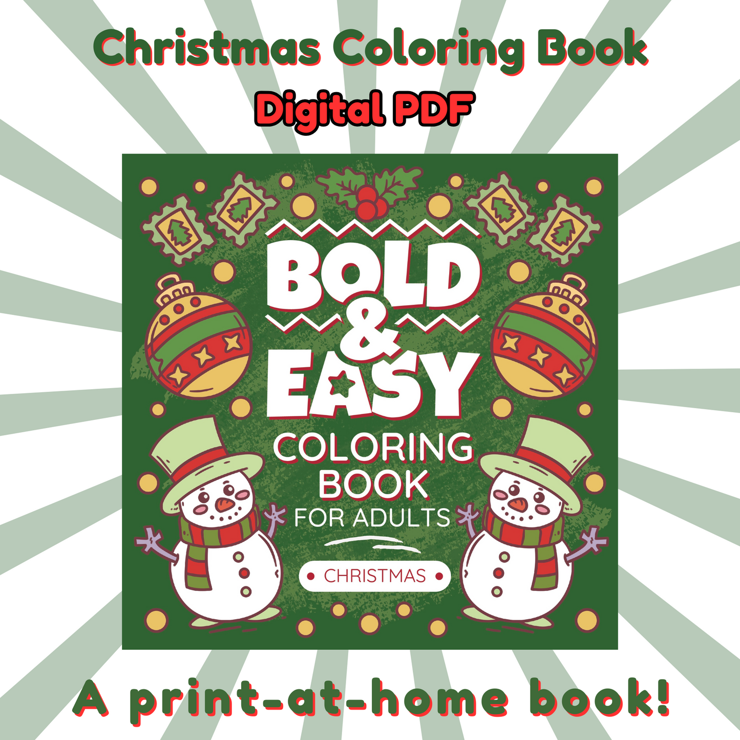 Christmas Bold & Easy Book