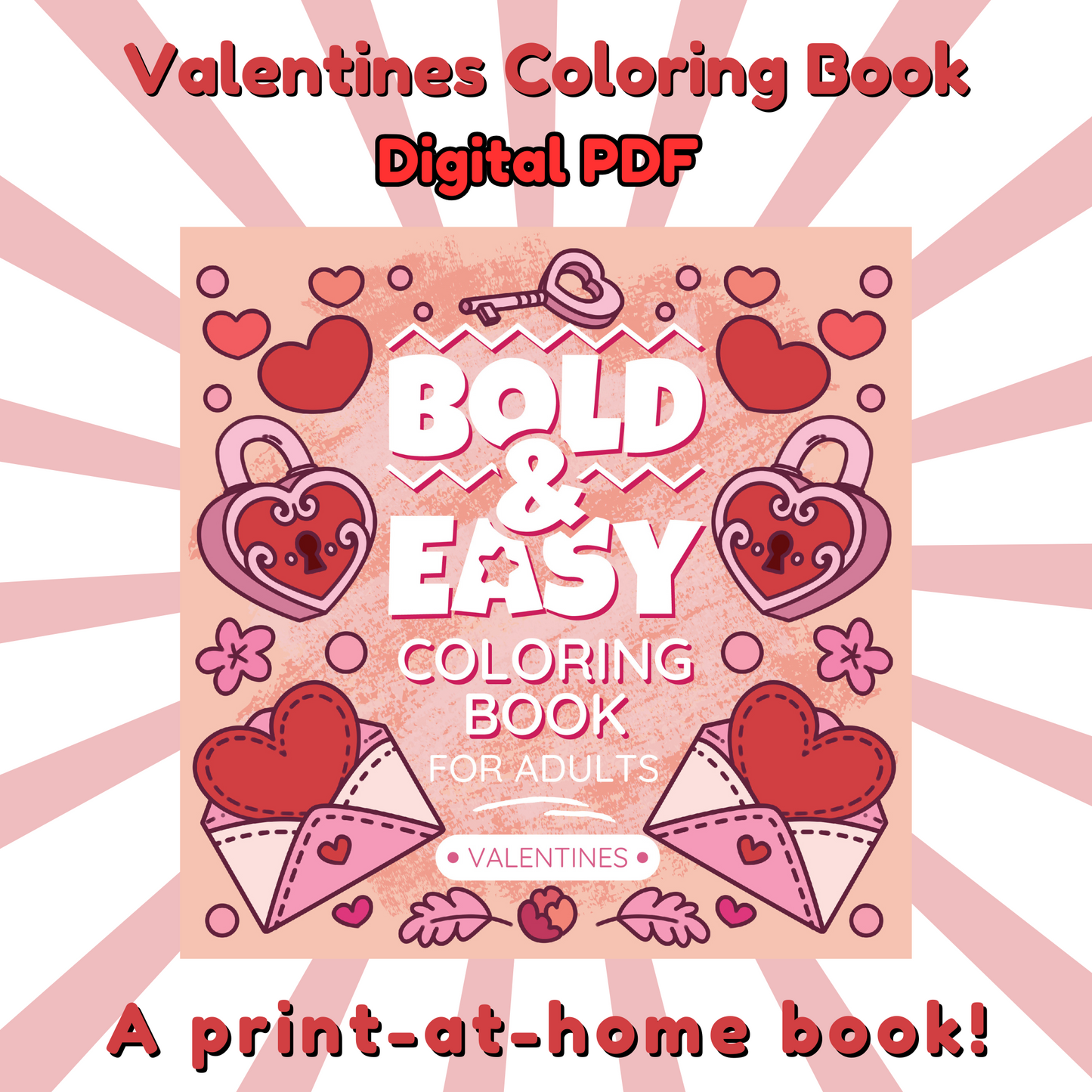 Valentines Coloring Book