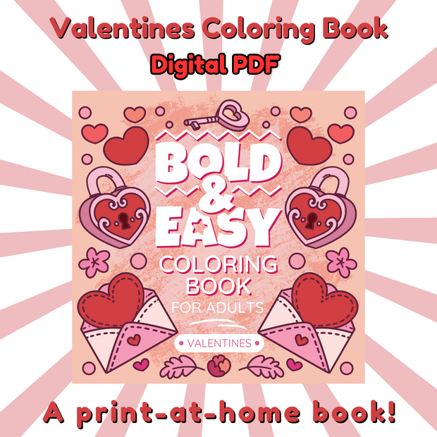 Valentines Coloring Book